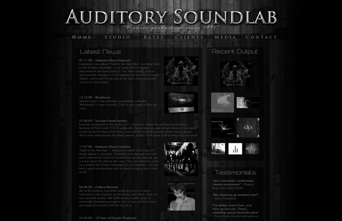 Auditory Soundlab Uni Assignment
